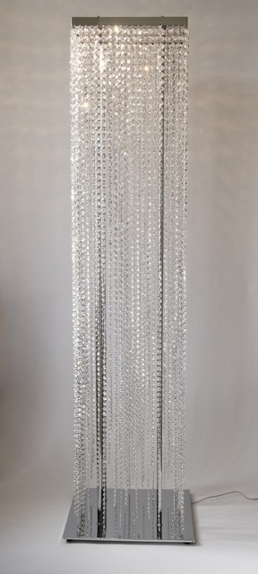 floor lamp crystal photo - 9