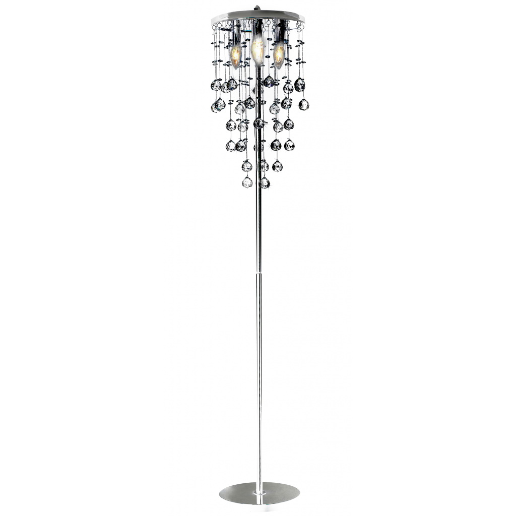 floor lamp with crystals photo - 7