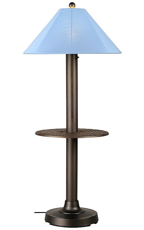 floor lamp with table photo - 2