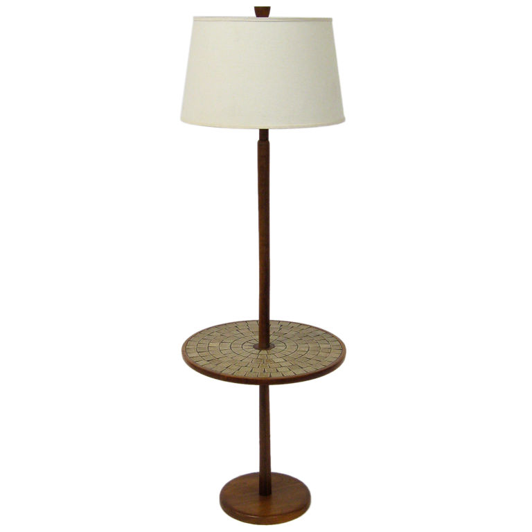 floor lamp with table photo - 4