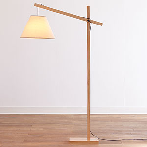 floor lamp wood photo - 2