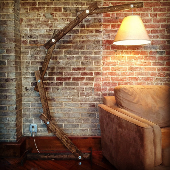 floor lamp wood photo - 4