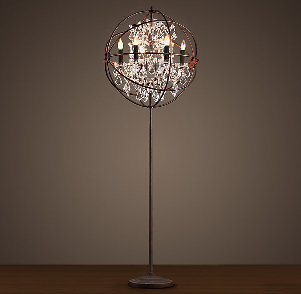 floor lamps crystal photo - 4