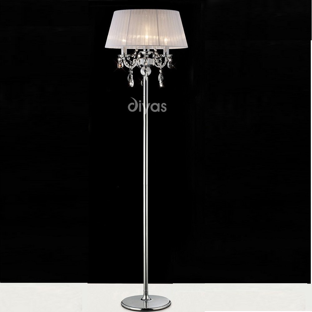 floor lamps crystal photo - 6