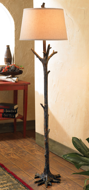 floor tree lamp photo - 2