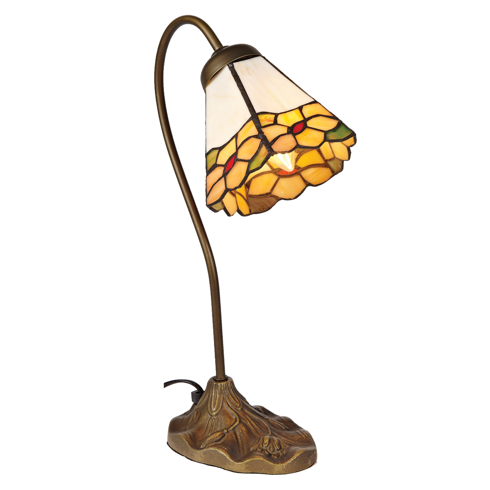 flower table lamp photo - 6