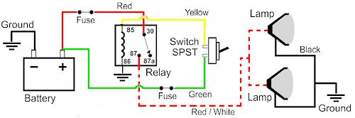 fog lamp relay photo - 3