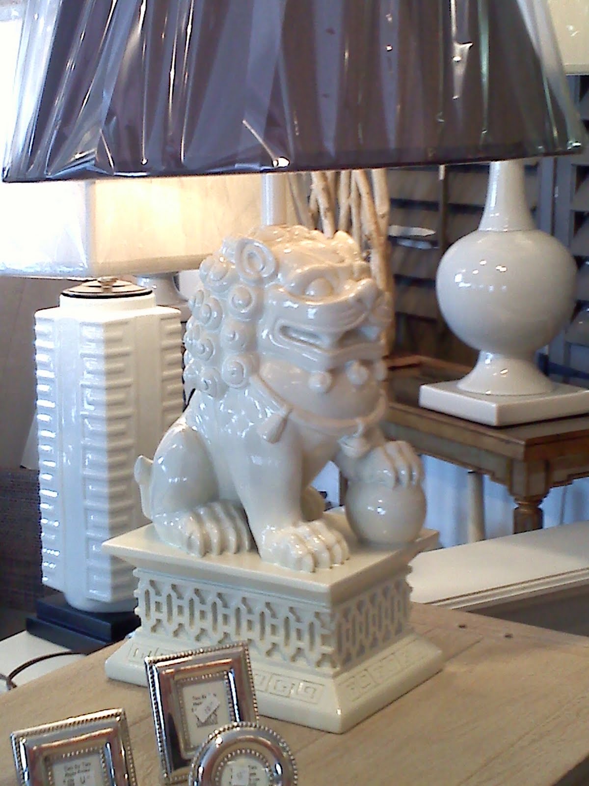 foo dog lamps photo - 1