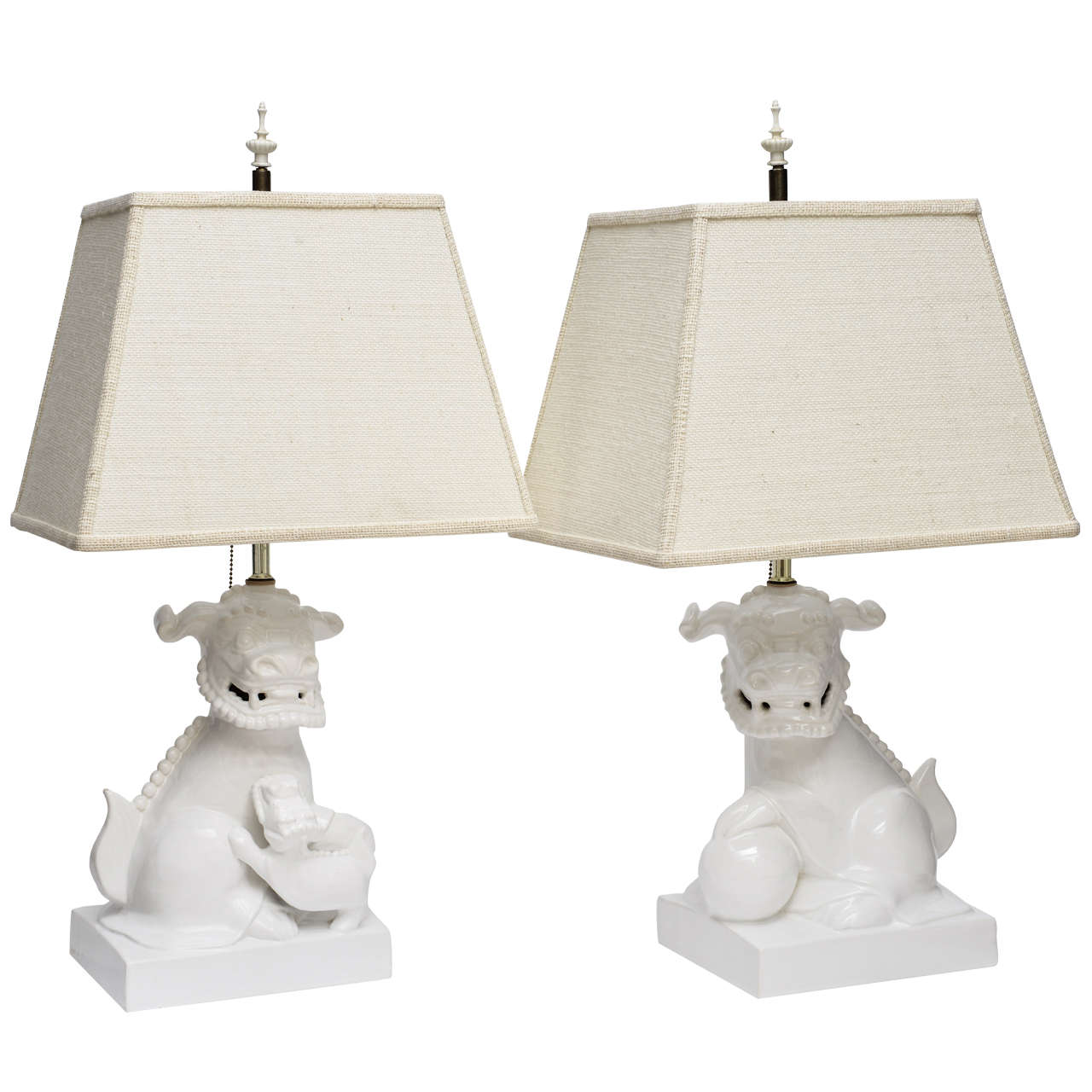 foo dog lamps photo - 9