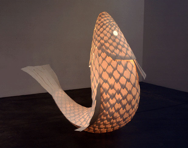 frank gehry fish lamp photo - 2