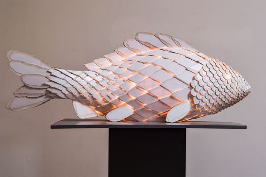 frank gehry fish lamp photo - 4