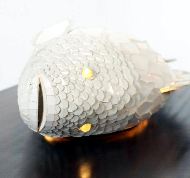 frank gehry fish lamp photo - 5