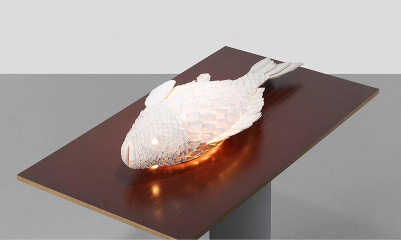 frank gehry fish lamp photo - 6