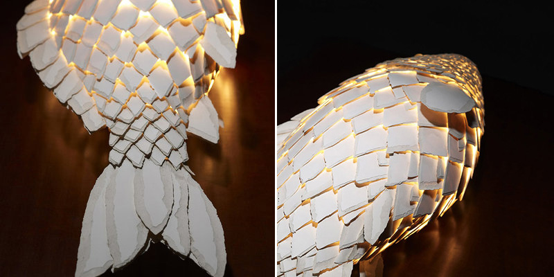 frank gehry fish lamp photo - 7