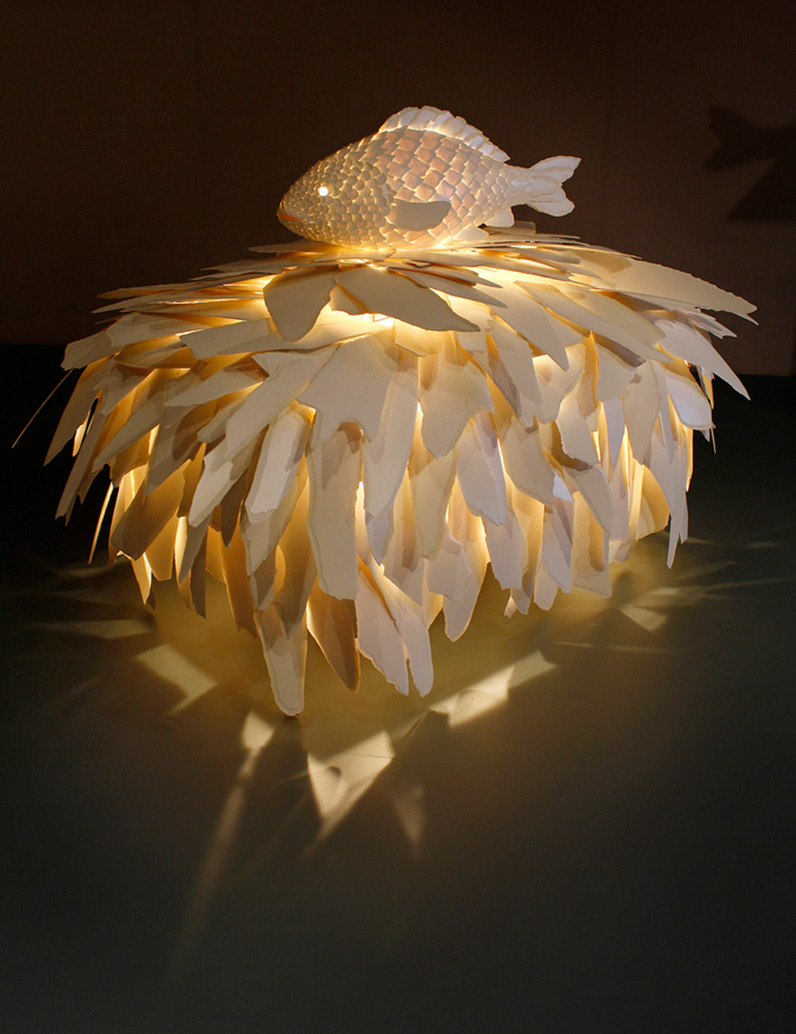 frank gehry fish lamp photo - 9