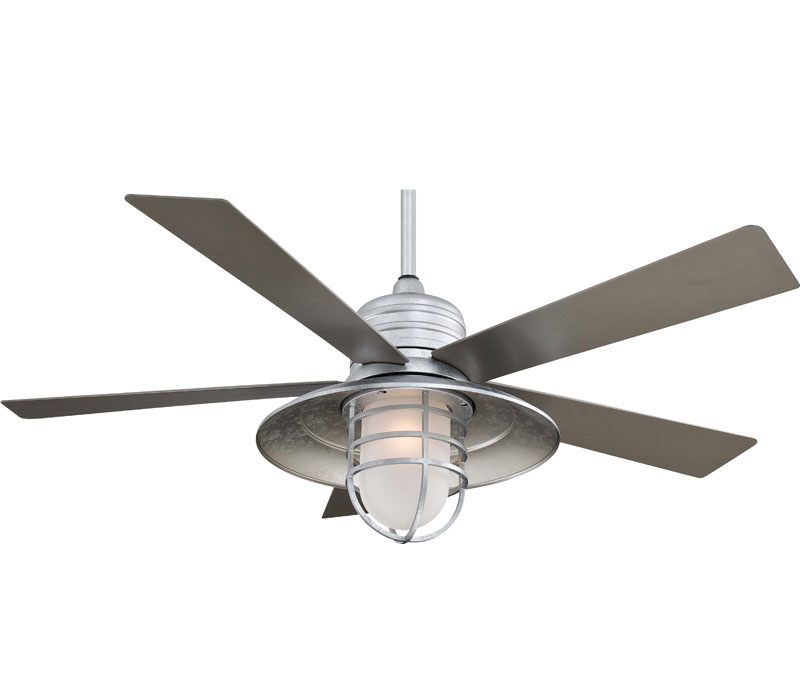 galvanized ceiling fans photo - 3