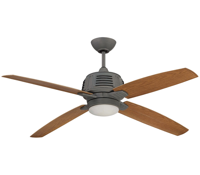 galvanized ceiling fans photo - 9