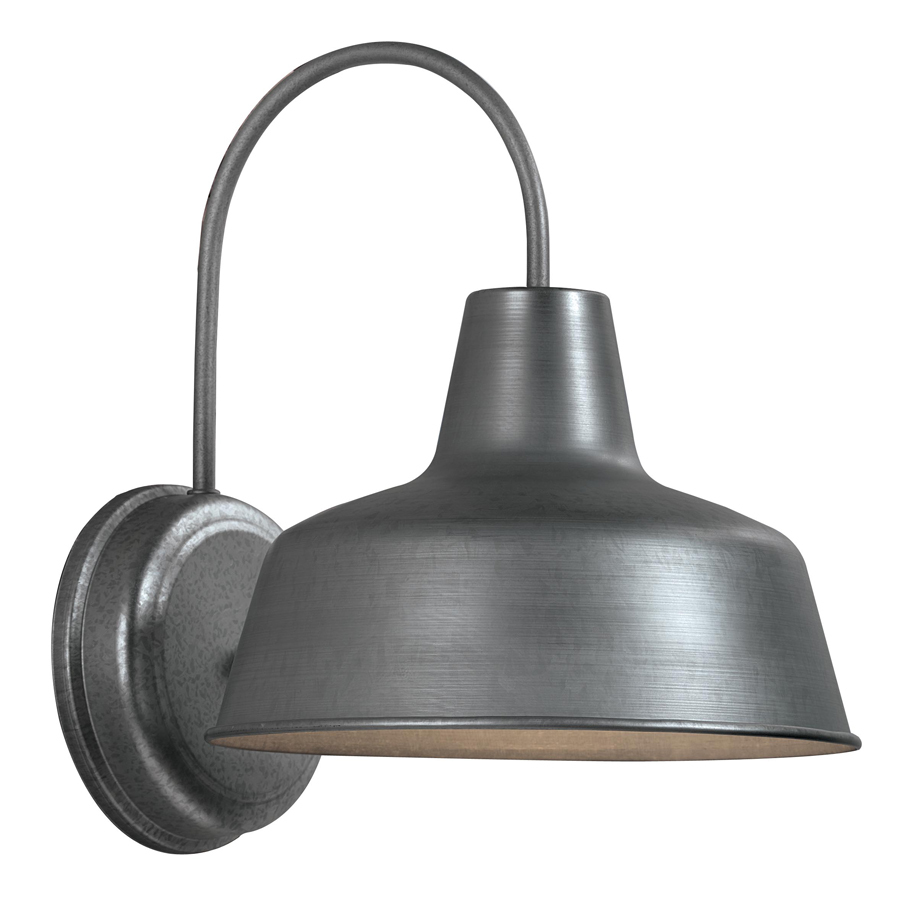 galvanized outdoor lights photo - 4