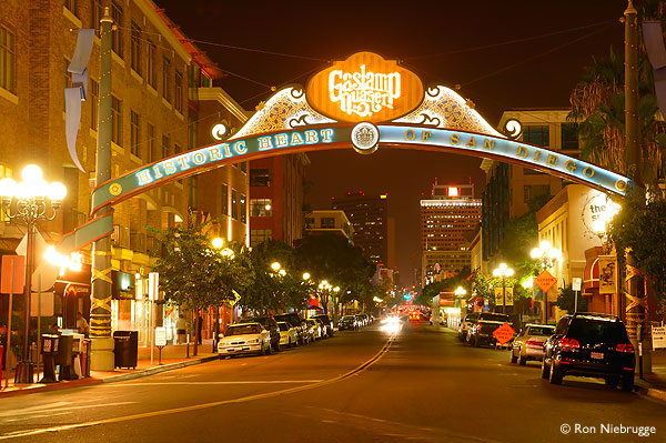 gas lamp san diego photo - 1