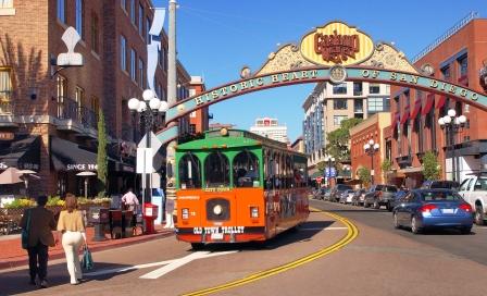 gas lamp san diego photo - 3