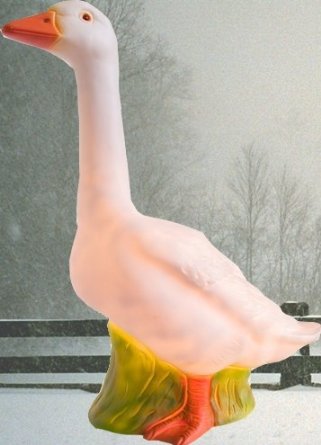 gladys goose lamp photo - 2