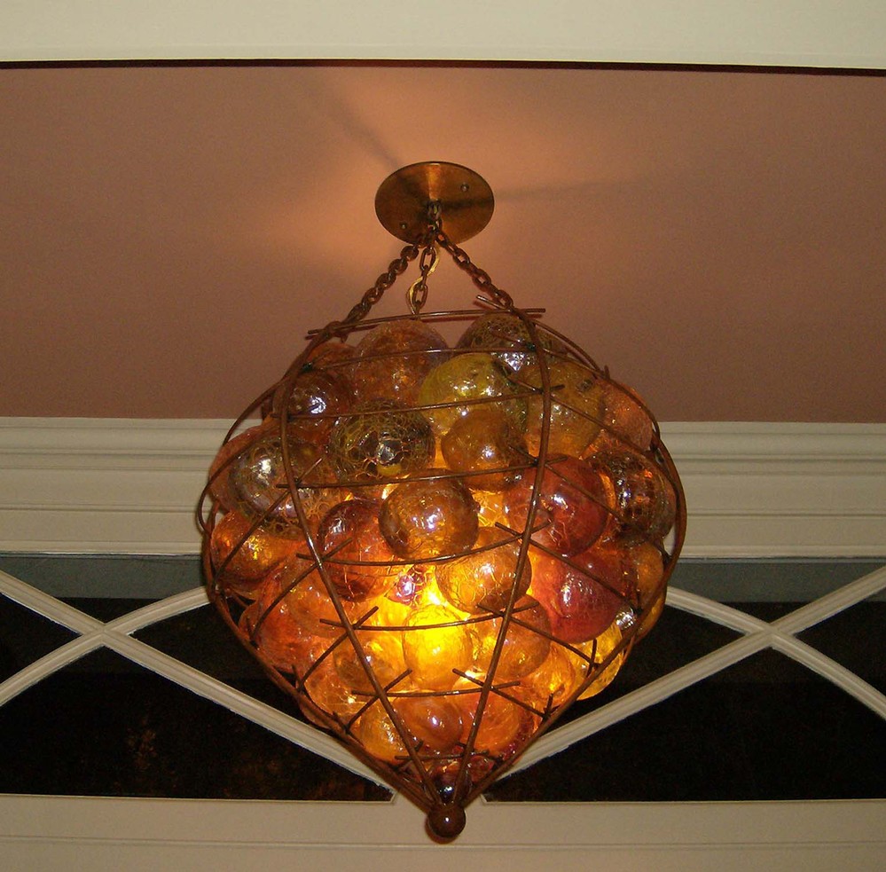 glass ball lamps photo - 10