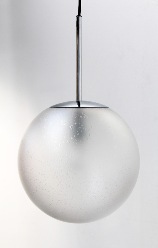 glass bubble lamp photo - 1