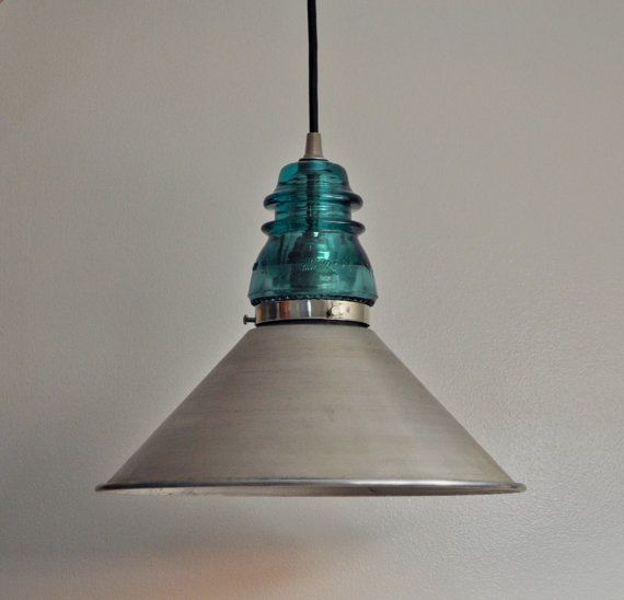 glass insulator lamp photo - 4