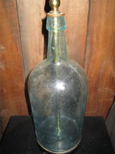 glass jug lamp photo - 4