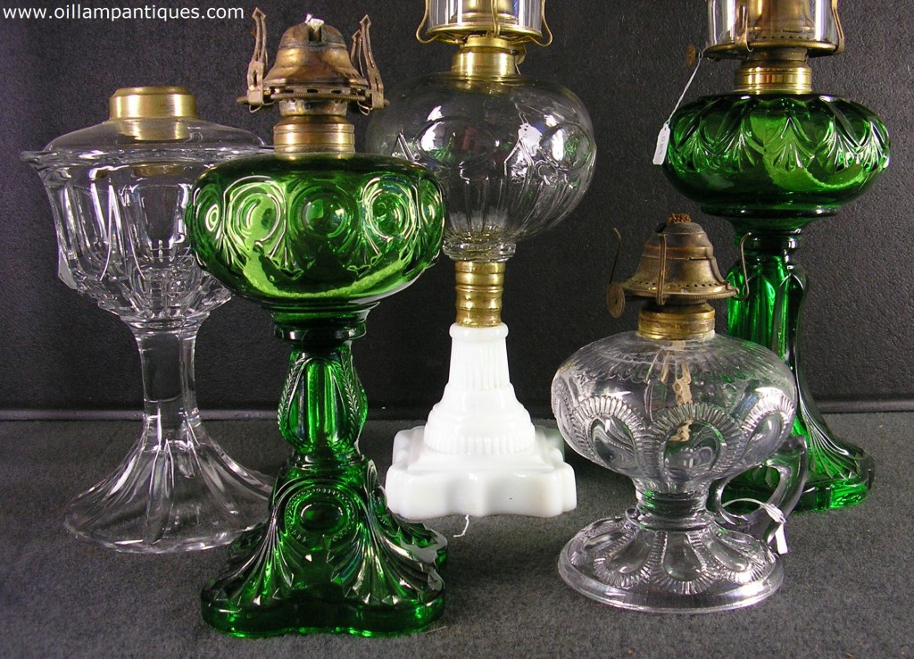 glass oil lamps photo - 7