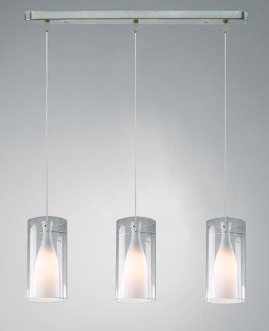 glass pendant ceiling light photo - 4