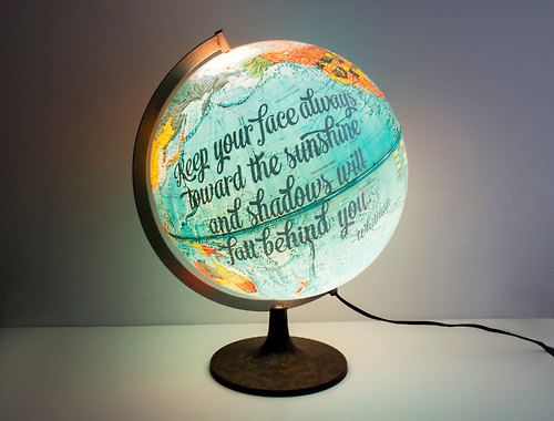 globe lamps photo - 2