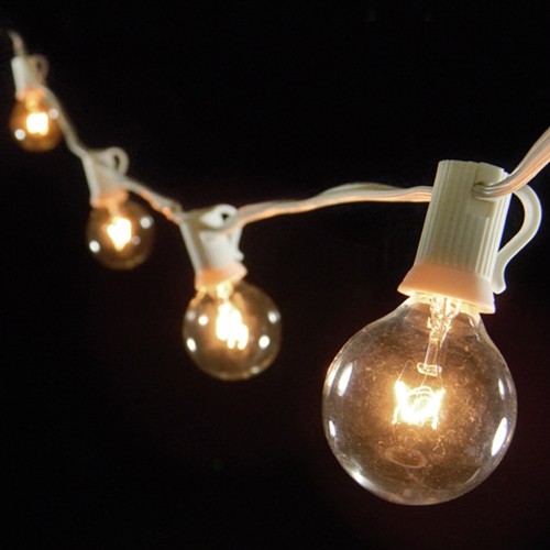 globe outdoor string lights photo - 1