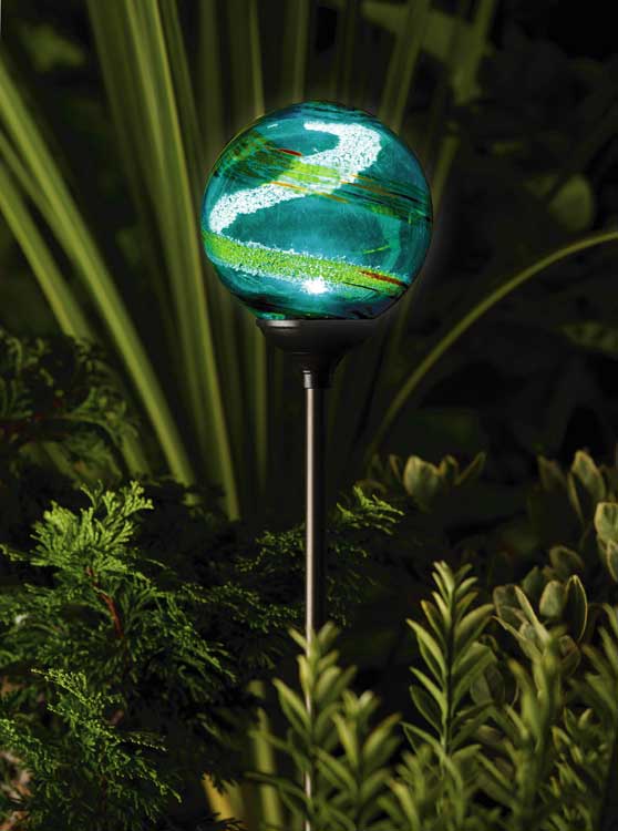 globe solar lights outdoor photo - 3