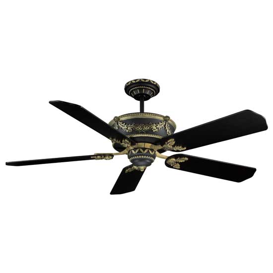 gold ceiling fans photo - 8