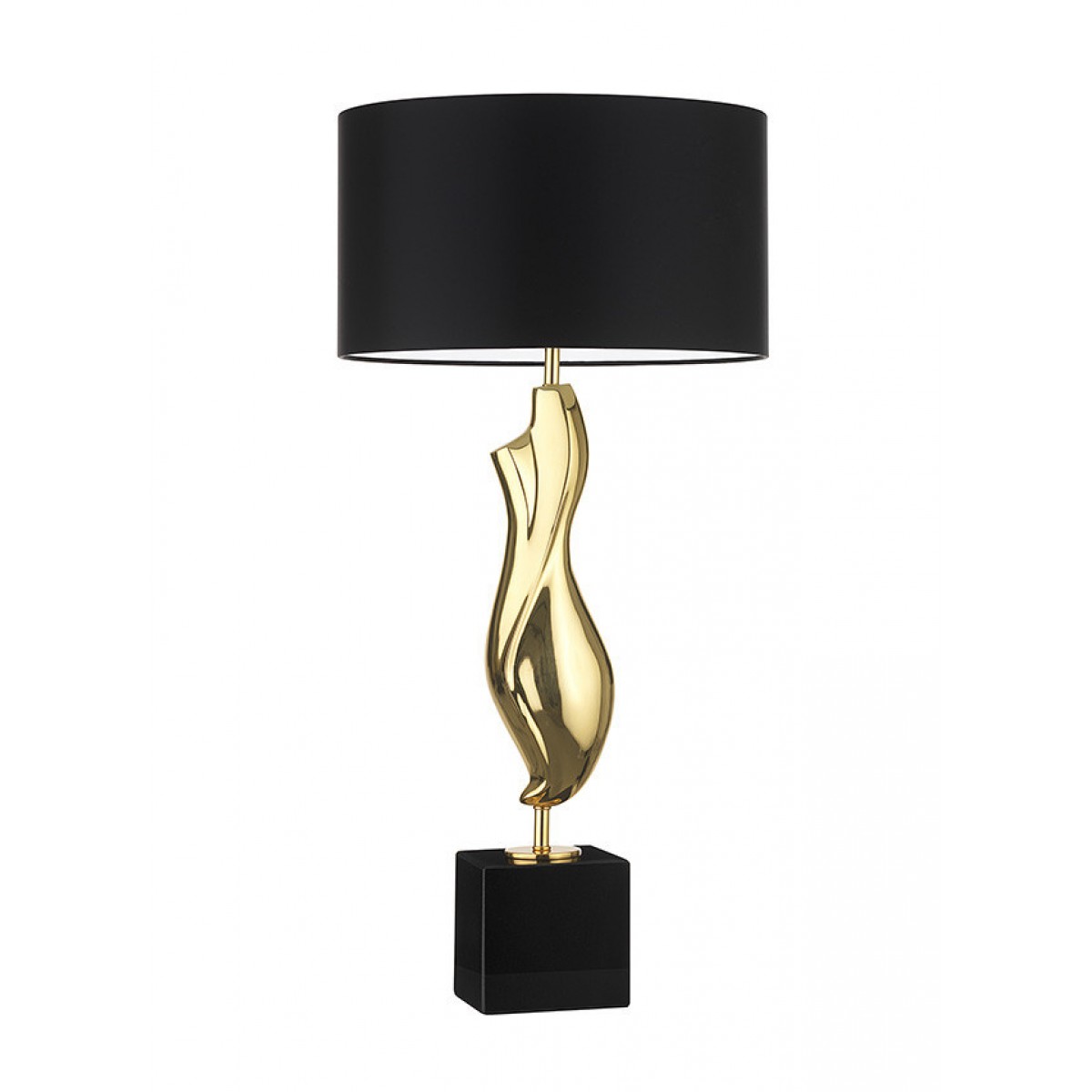 gold table lamps photo - 10