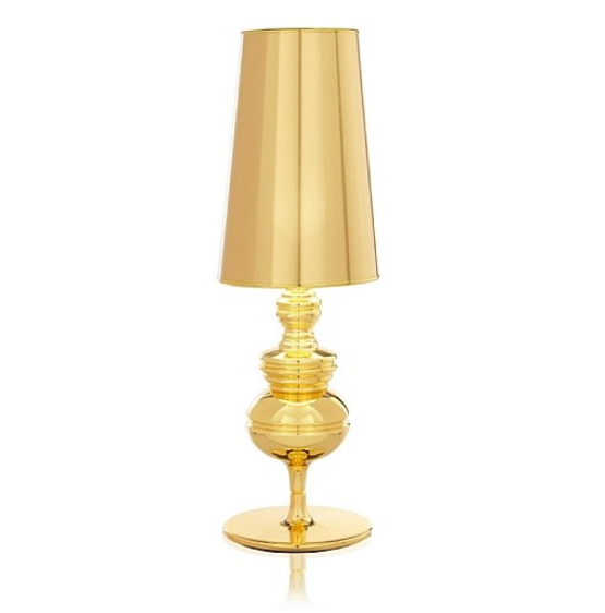 gold table lamps photo - 5