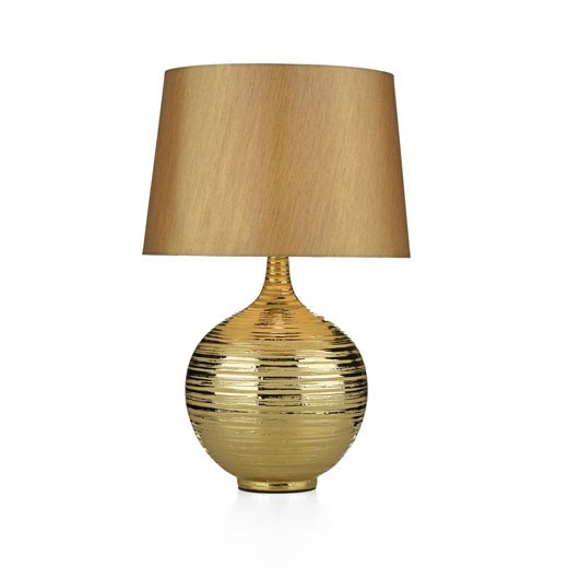 gold table lamps photo - 8