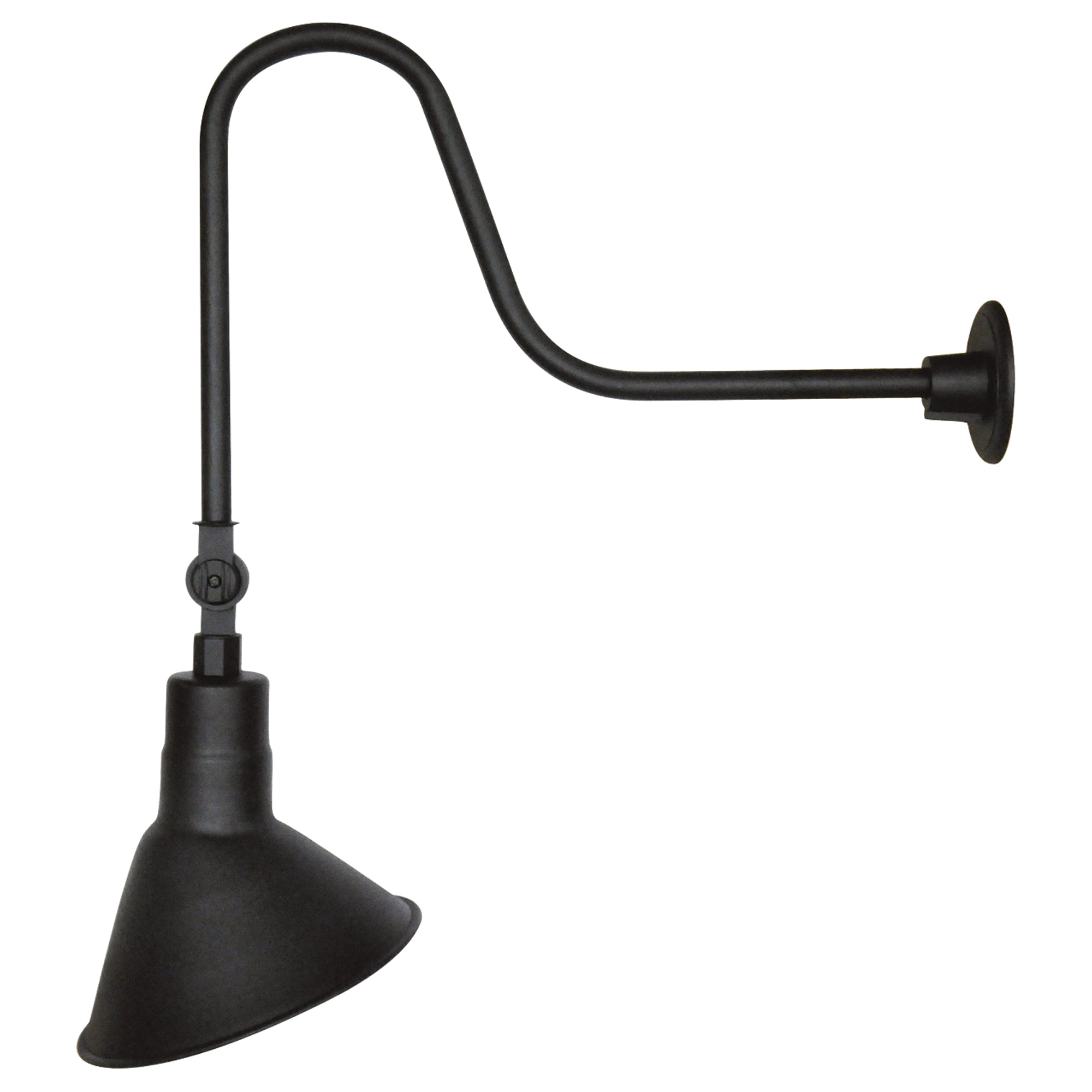 gooseneck outdoor barn light photo - 2