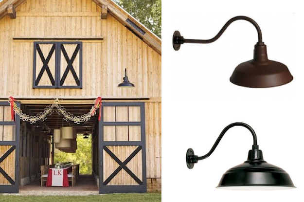 gooseneck outdoor barn light photo - 4