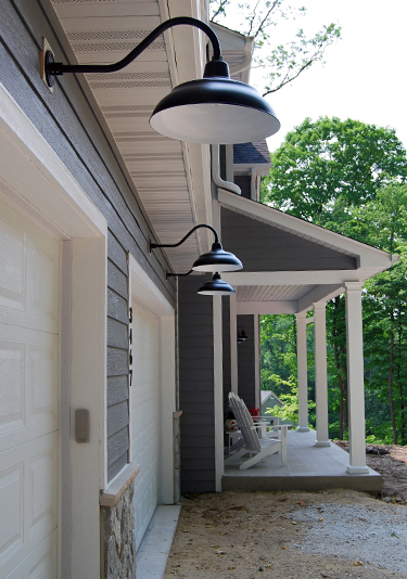 gooseneck outdoor lights photo - 4