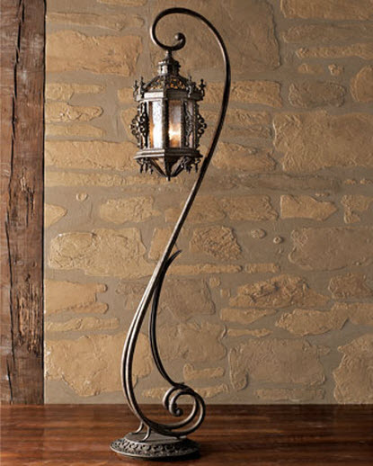 gothic floor lamp photo - 1