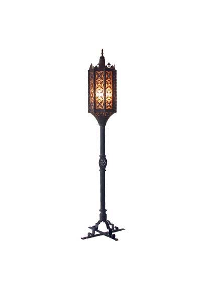 gothic floor lamp photo - 2