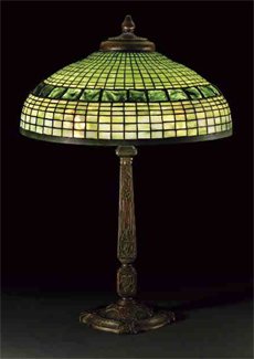 green glass table lamps photo - 4