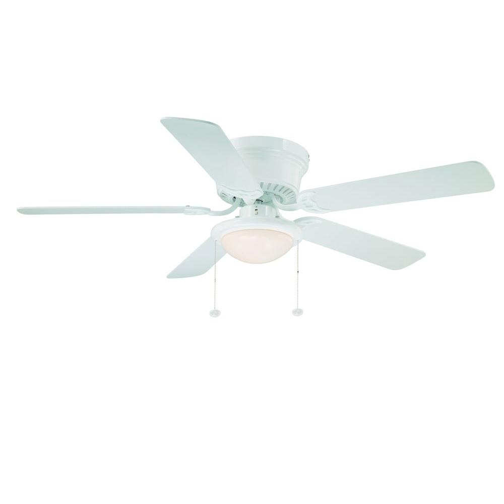 hampton bay ceiling fan white photo - 4