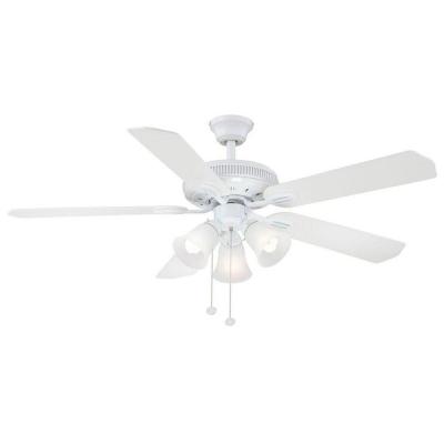 hampton bay ceiling fan white photo - 6