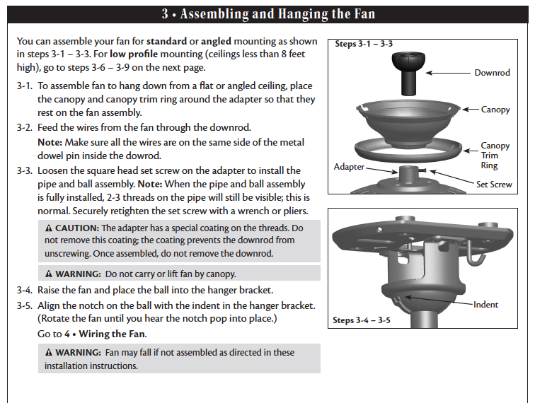 Checking your Hampton bay ceiling fan wiring to avoid ... harbor breeze ceiling fans wiring diagram 