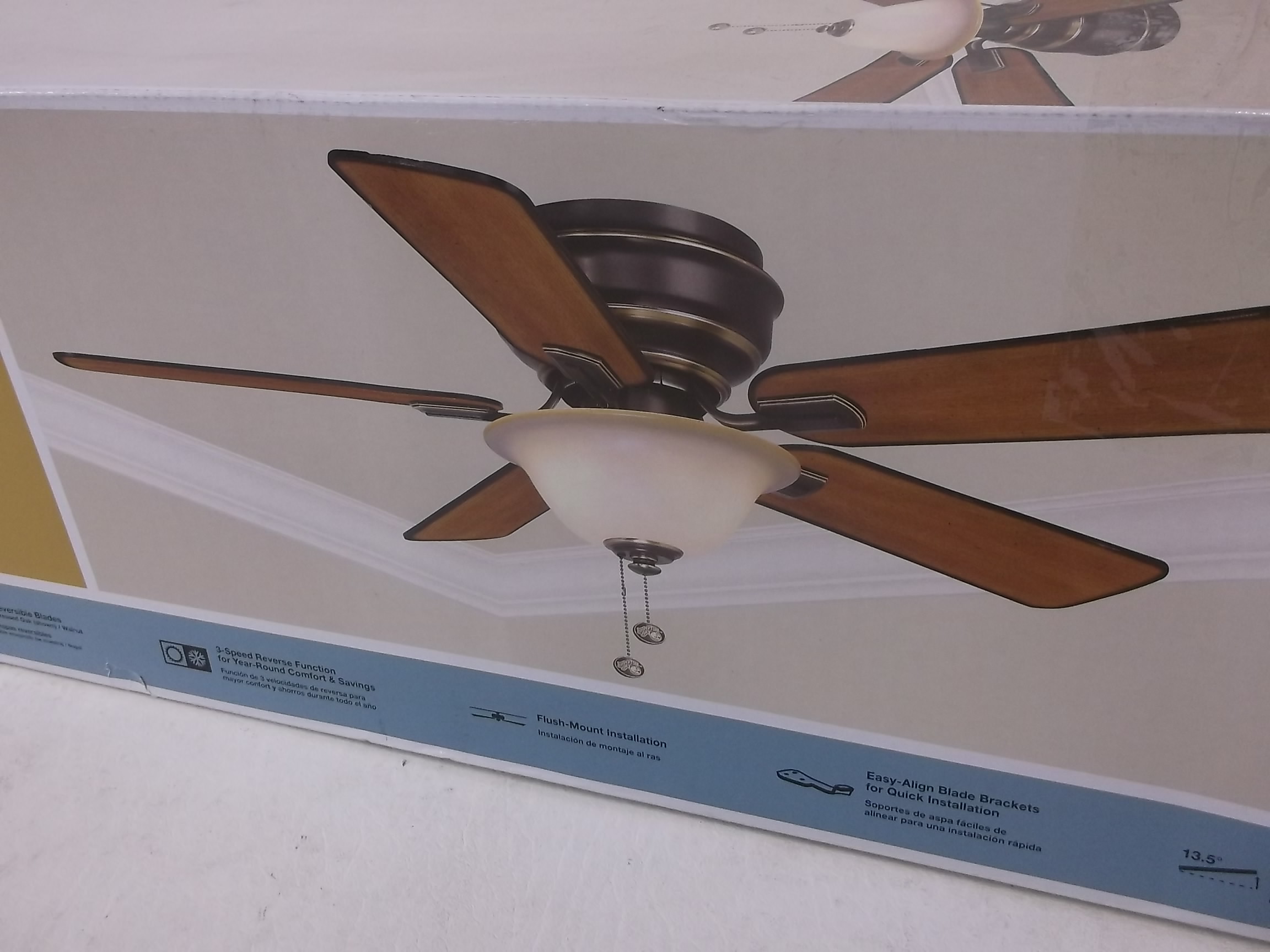 hampton bay hawkins ceiling fan photo - 7