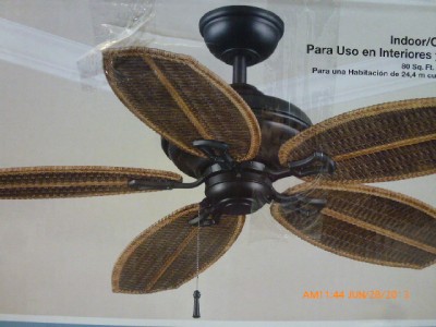 hampton bay palm beach ceiling fan photo - 9