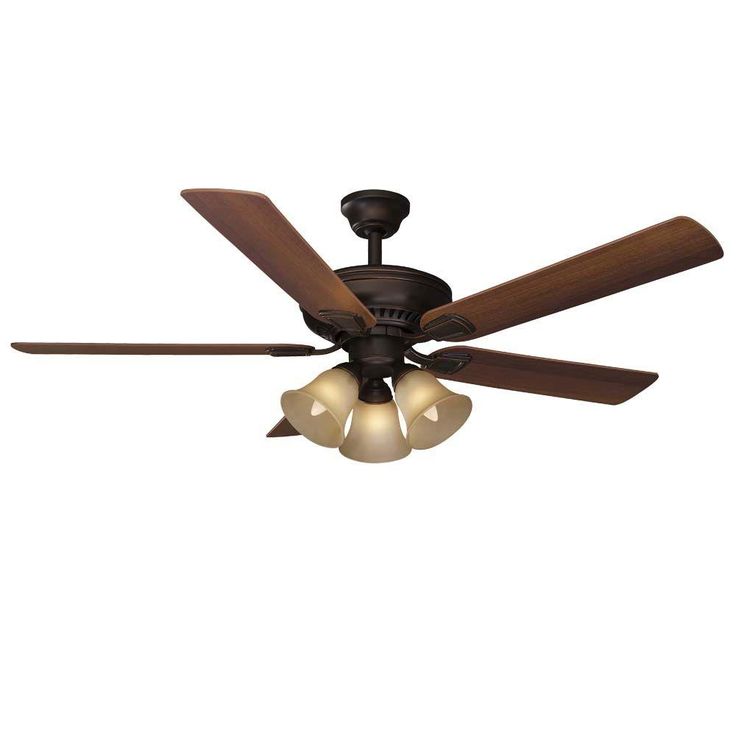 hampton bay remote ceiling fan photo - 3